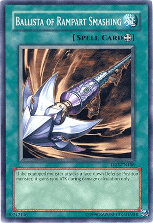 Ballista of Rampart Smashing [DR3-EN106] Common (ONLINE ORDER ONLY)