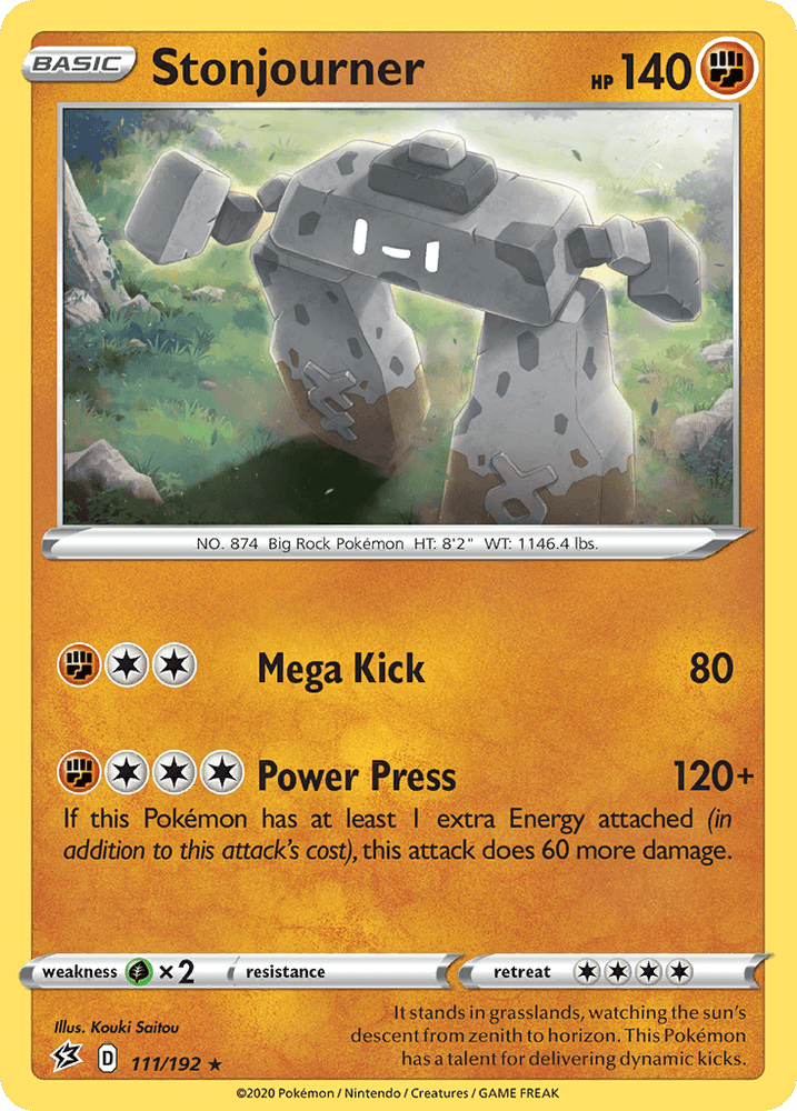 Stonjourner (111/192) [Sword & Shield: Rebel Clash] (Online Only)