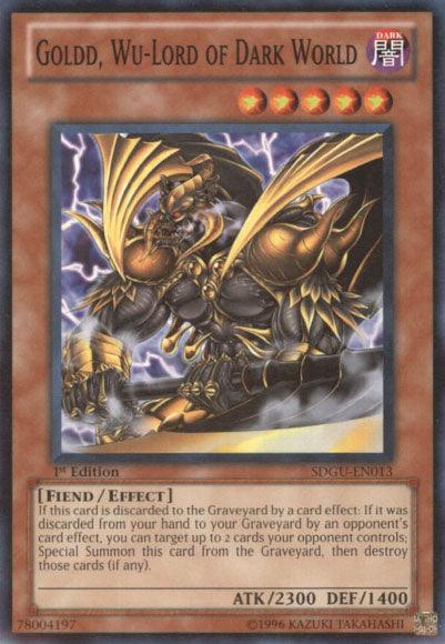 Goldd, Wu-Lord of Dark World [SDGU-EN013] Common (ONLINE ORDER ONLY)