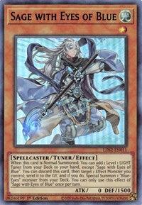 Sage with Eyes of Blue (Blue) [LDS2-EN011] Ultra Rare (ONLINE ORDER ONLY)