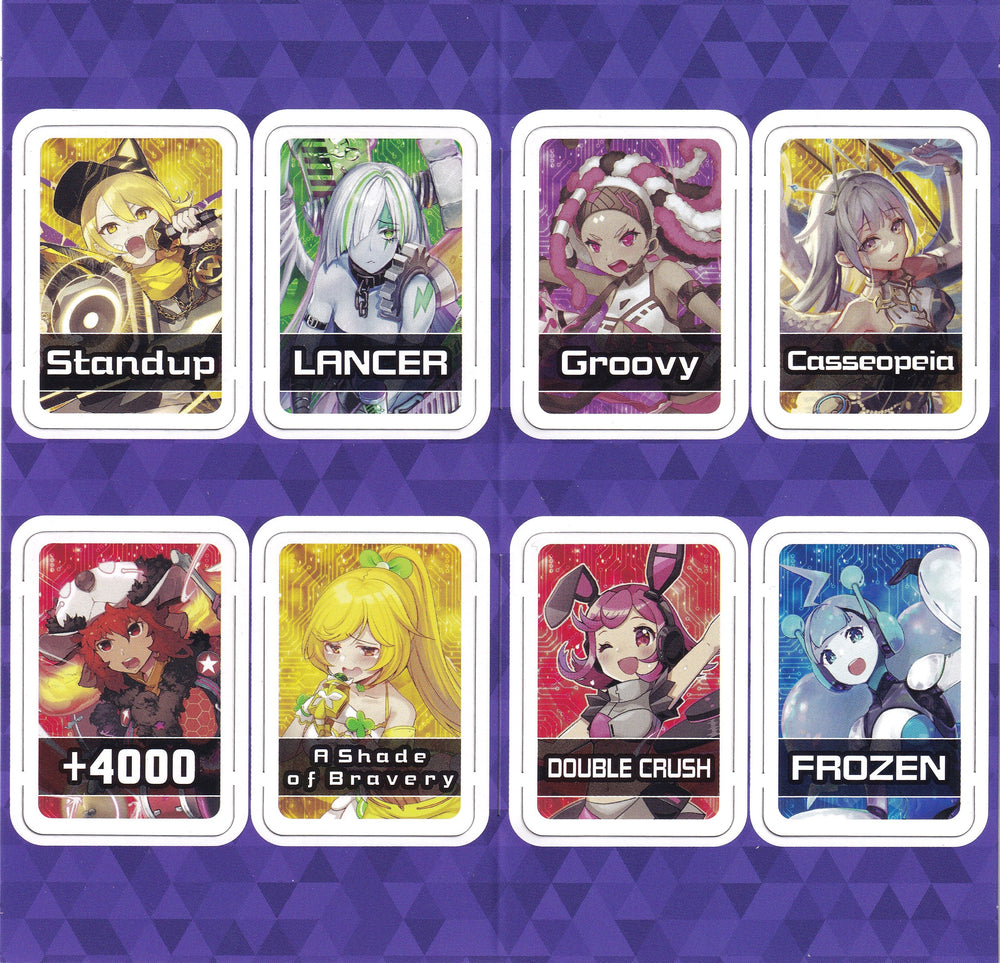Changing Diva Punch Card Token Sheet [Changing Diva]