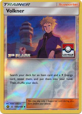 Volkner (135a/156) (League Challenge 2nd Place) [Sun & Moon: Ultra Prism] (Online Only)