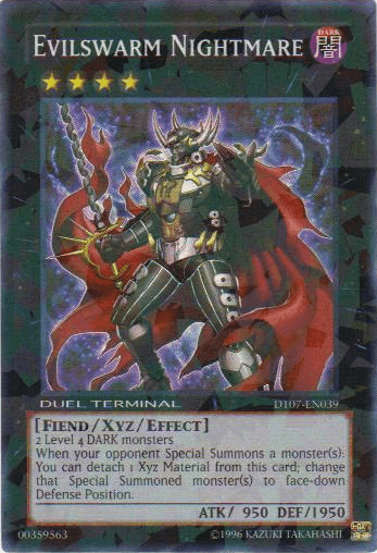 Evilswarm Nightmare [DT07-EN039] Super Rare (ONLINE ORDER ONLY)