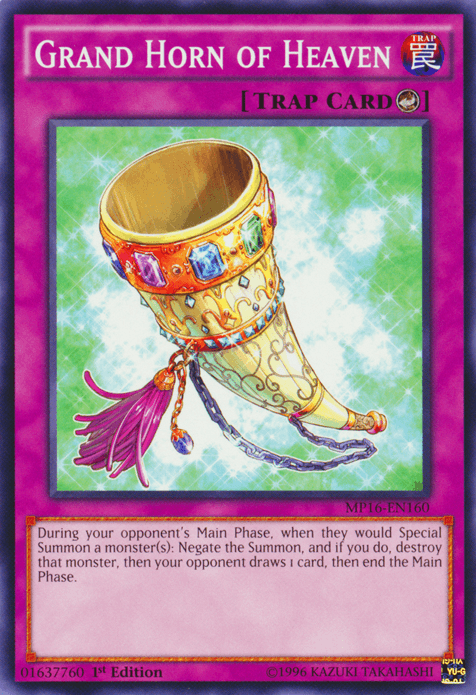 Grand Horn of Heaven [MP16-EN160] Common (ONLINE ORDER ONLY)