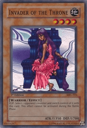 Invader of the Throne [MRL-026] Super Rare (ONLINE ORDER ONLY)