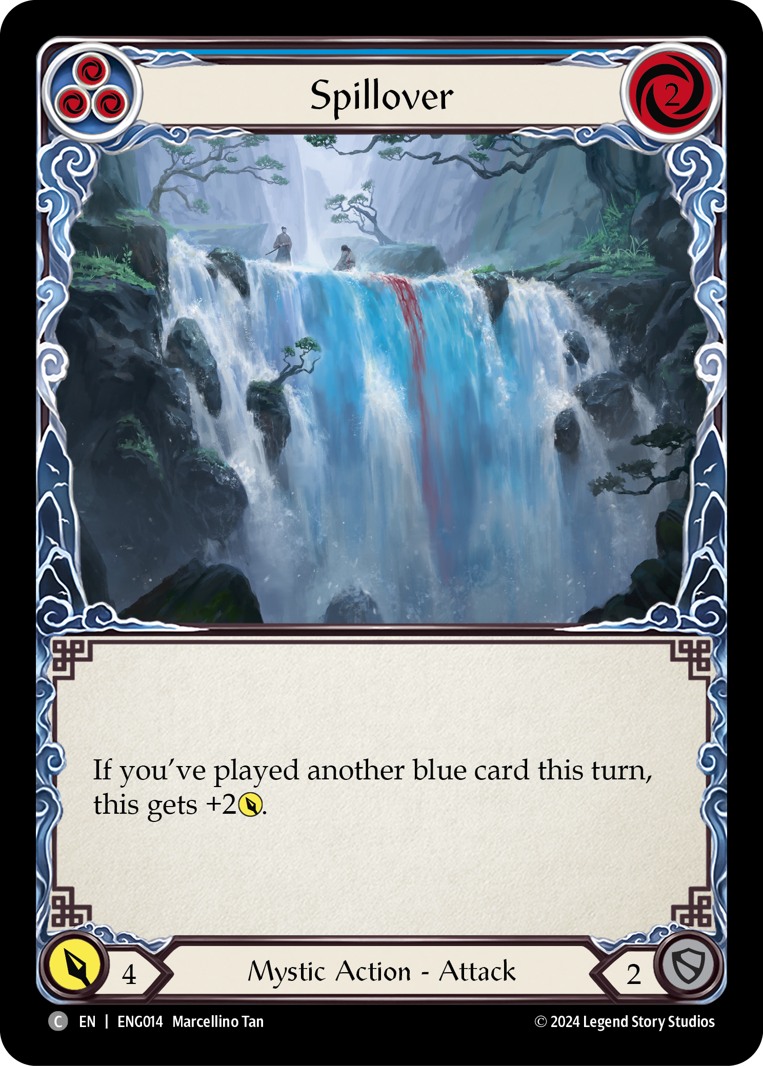 Spillover [ENG014] (Part the Mistveil Enigma Blitz Deck)