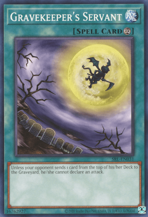 Gravekeeper's Servant [SRL-EN031] Short Print (ONLINE ORDER ONLY)