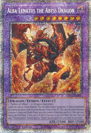 Alba-Lenatus the Abyss Dragon [DIFO-EN035] Starlight Rare (ONLINE ORDER ONLY)