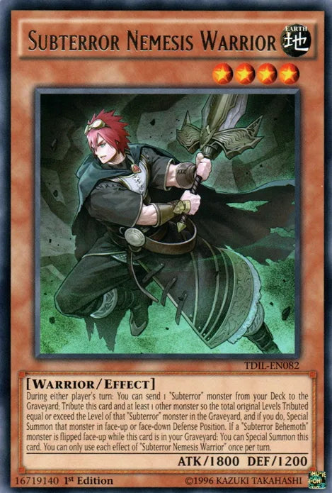 Subterror Nemesis Warrior [TDIL-EN082] Rare
