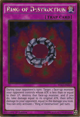 Ring of Destruction [PGL2-EN063] Gold Rare (ONLINE ORDER ONLY)
