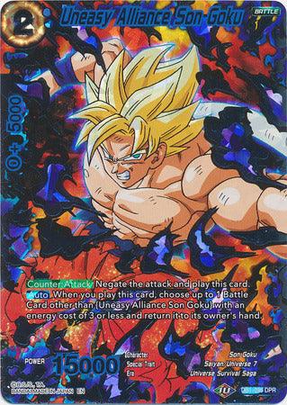 Uneasy Alliance Son Goku (DB1-096) [Dragon Brawl] (ONLINE ORDER ONLY)
