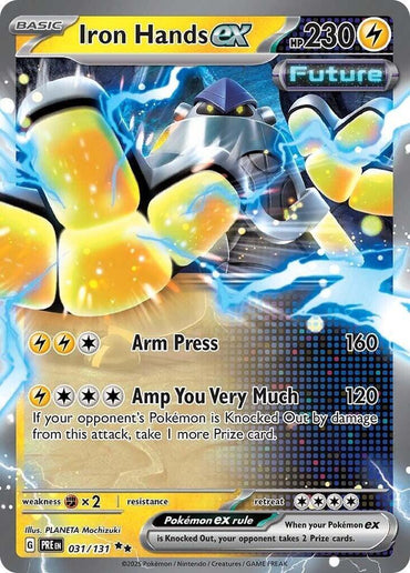 Iron Hands ex (031/131) [Scarlet & Violet: Prismatic Evolutions] (Online Only)