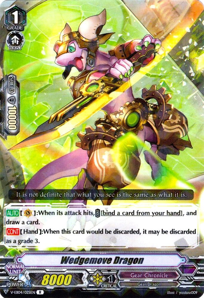 Wedgemove Dragon (V-EB04/025EN) [The Answer of Truth]