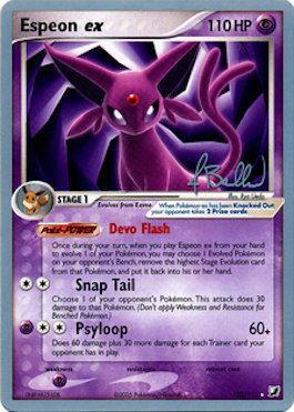 Espeon ex (102/115) (Eeveelutions - Jimmy Ballard) [World Championships 2006] (Online Only)