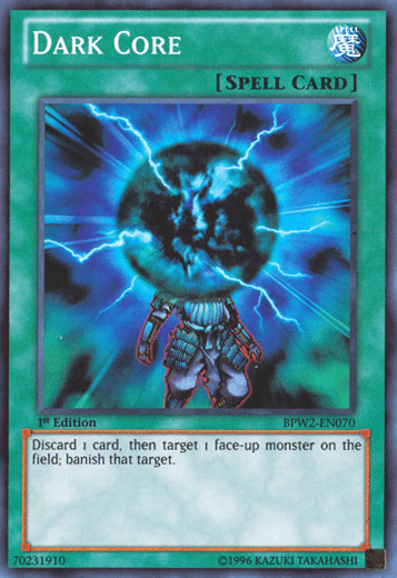 Dark Core [BPW2-EN070] Super Rare (ONLINE ORDER ONLY)
