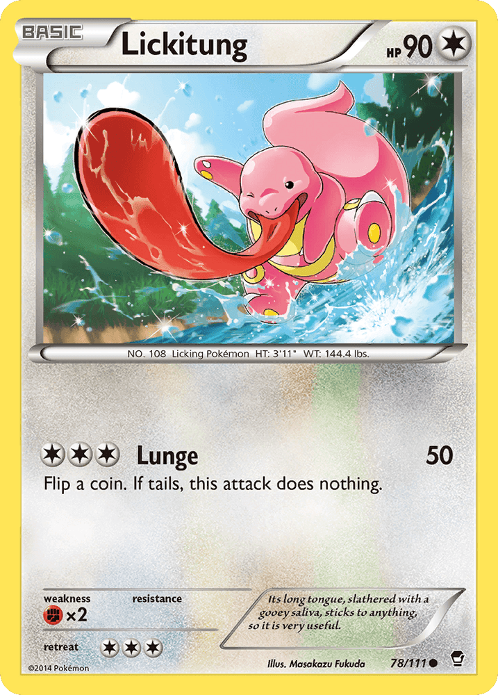Lickitung (78/111) [XY: Furious Fists] (Online Only)