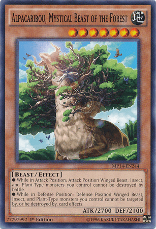 Alpacaribou, Mystical Beast of the Forest [MP14-EN244] Common (ONLINE ORDER ONLY)