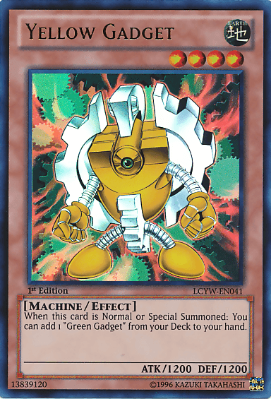 Yellow Gadget [LCYW-EN041] Ultra Rare (ONLINE ORDER ONLY)