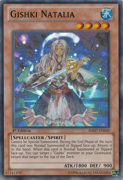 Gishki Natalia [HA07-EN040] Super Rare