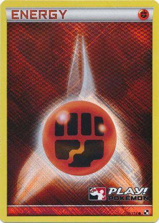 Fighting Energy (110/114) (Play Pokemon Promo) [Black & White: Base Set] (Online Only)