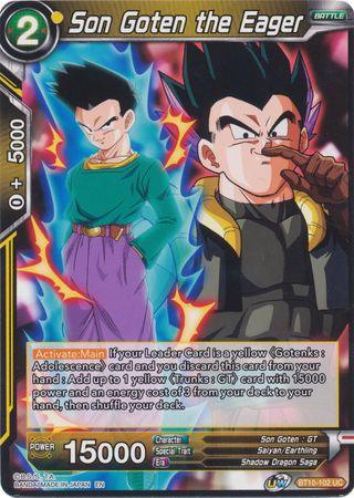 Son Goten the Eager (BT10-102) [Rise of the Unison Warrior 2nd Edition] (ONLINE ORDER ONLY)