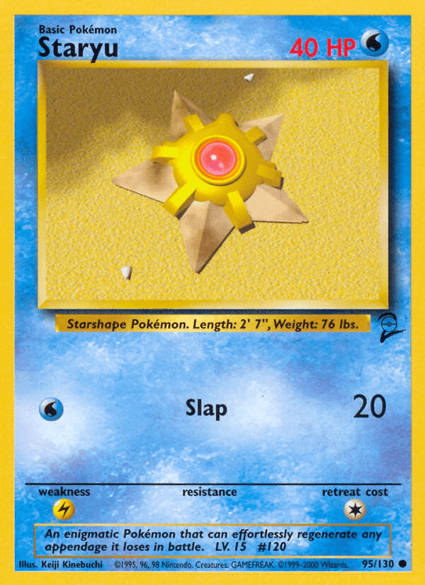 Staryu (95/130) [Base Set 2] (Online Only)