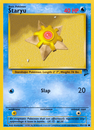 Staryu (95/130) [Base Set 2] (Online Only)