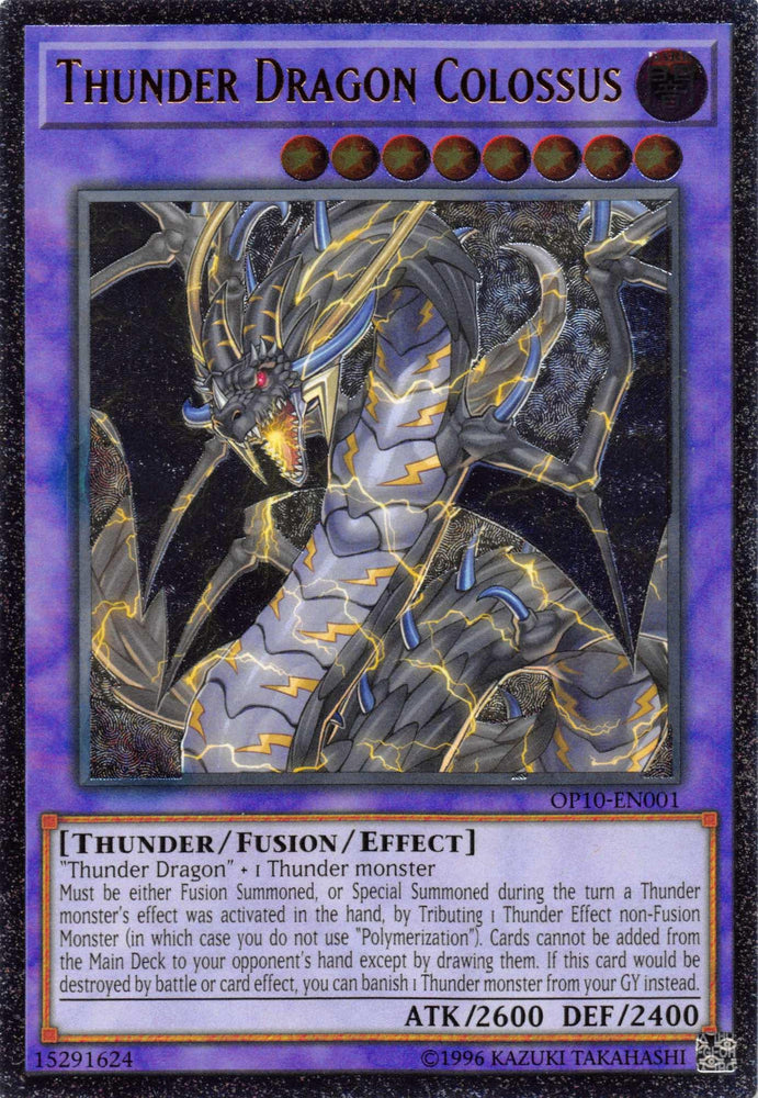 Thunder Dragon Colossus [OP10-EN001] Ultimate Rare (ONLINE ORDER ONLY)