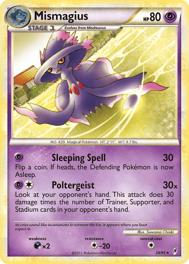 Mismagius (28/95) [HeartGold & SoulSilver: Call of Legends] (Online Only)