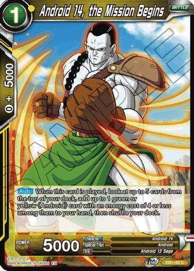 Android 14, the Mission Begins (EB1-40) [Battle Evolution Booster] (ONLINE ORDER ONLY)
