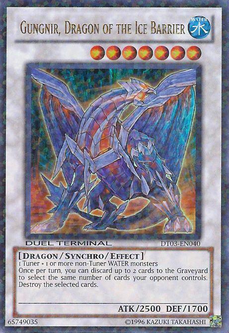 Gungnir, Dragon of the Ice Barrier [DT03-EN040] Ultra Rare (ONLINE ORDER ONLY)