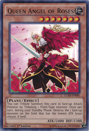 Queen Angel of Roses [LC5D-EN096] Ultra Rare (ONLINE ORDER ONLY)