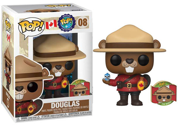 Douglas w/ Pin (Pop! Around The World) 08 (Online Order Only)