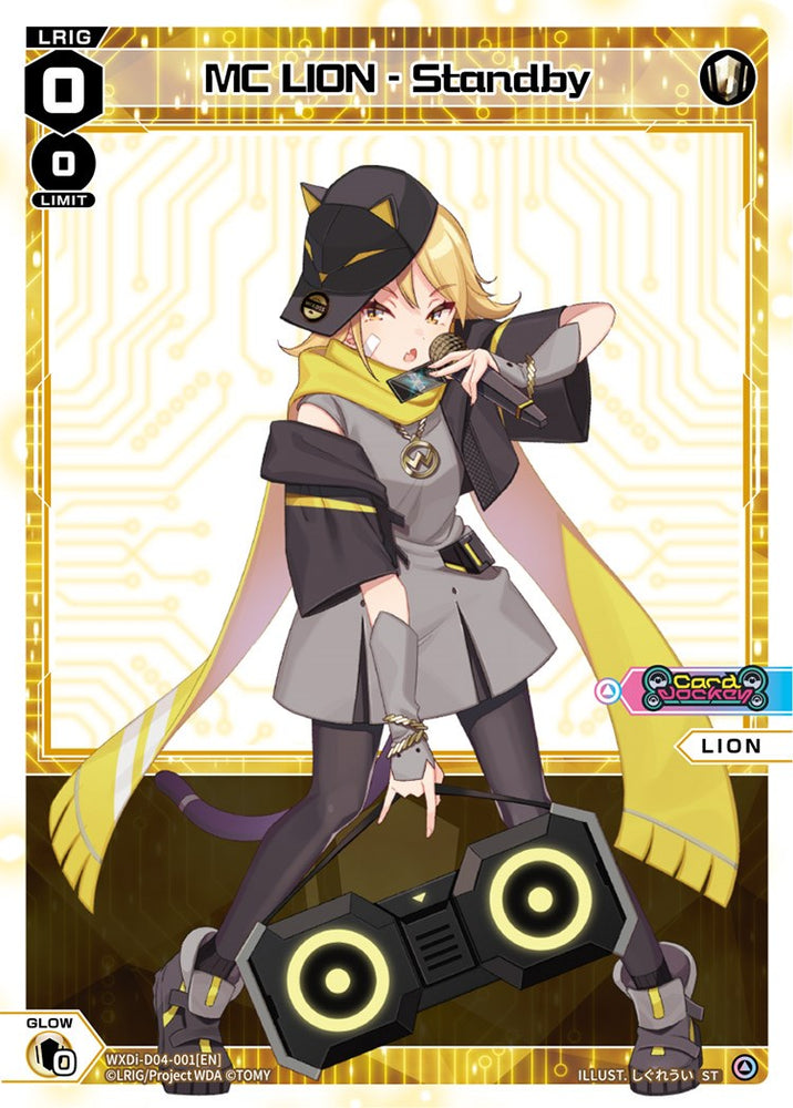 MC LION - Standby (WXDi-D04-001) [Diva Debut Deck D04: WOLF LION LOVIT]