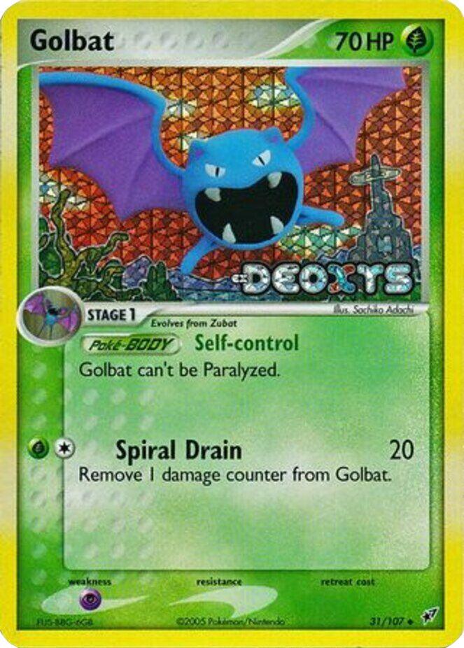 Golbat (31/107) (Stamped) [EX: Deoxys] (Online Only)