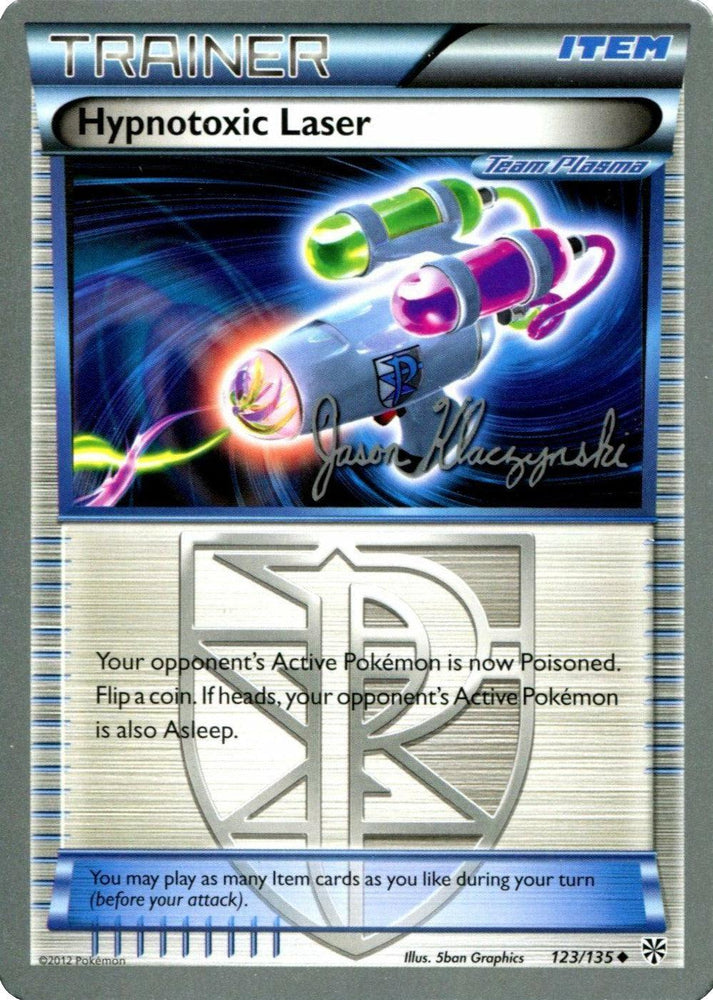 Hypnotoxic Laser (123/135) (Darkrai Deck - Jason Klaczynski) [World Championships 2013] (Online Only)