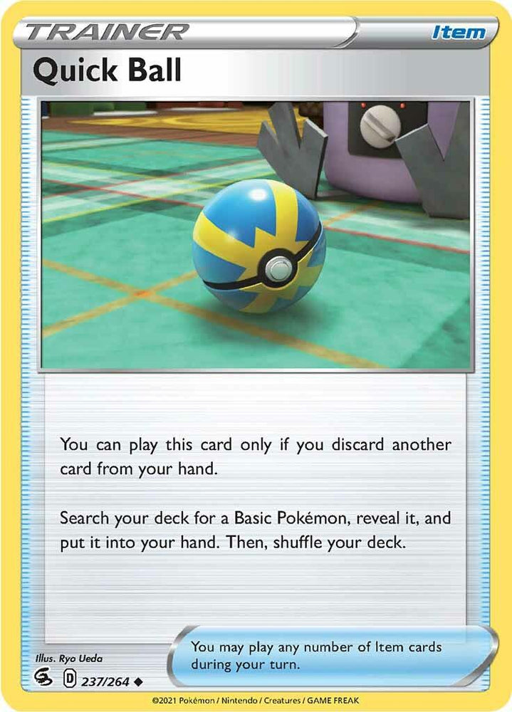 Quick Ball (237/264) [Sword & Shield: Fusion Strike] (Online Only)