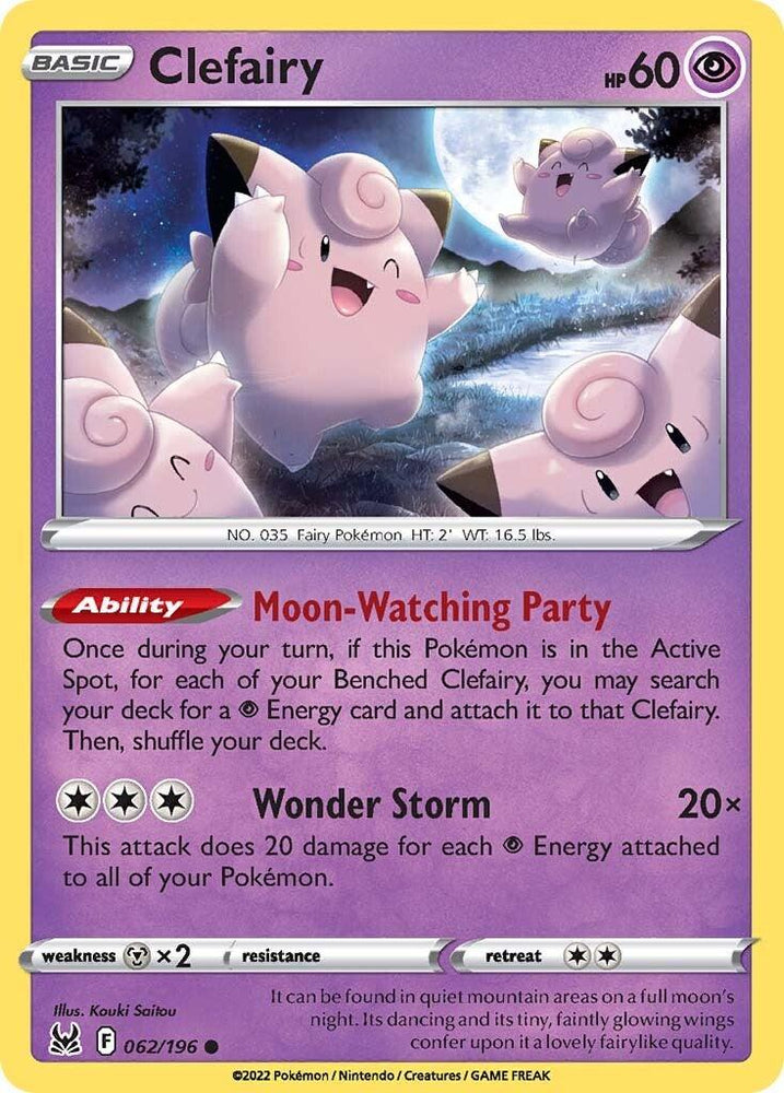 Clefairy (062/196) [Sword & Shield: Lost Origin] (Online Only)