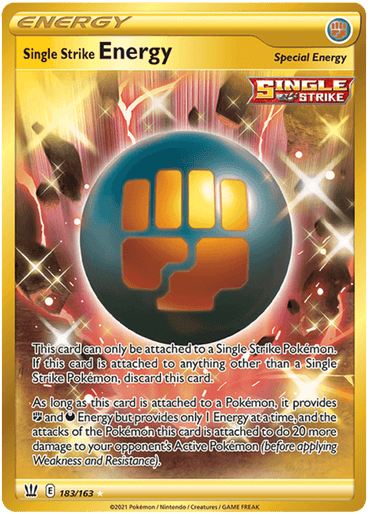 Single Strike Energy (183/163) [Sword & Shield: Battle Styles] (Online Only)