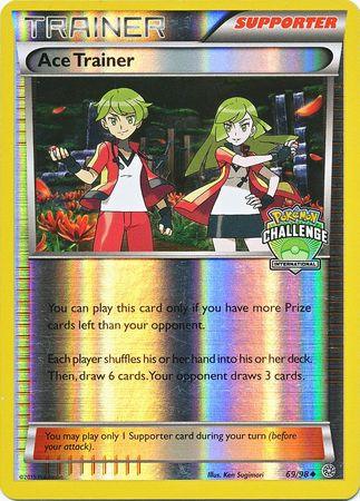 Ace Trainer (69/98) (International Challenge Promo) [XY: Ancient Origins] (Online Only)