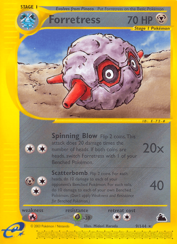 Forretress (9/144) [Skyridge] (Online Only)