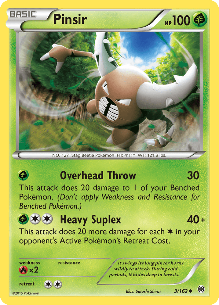 Pinsir (3/162) [XY: BREAKthrough] (Online Only)