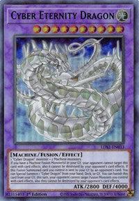 Cyber Eternity Dragon (Green) [LDS2-EN033] Ultra Rare (ONLINE ORDER ONLY)