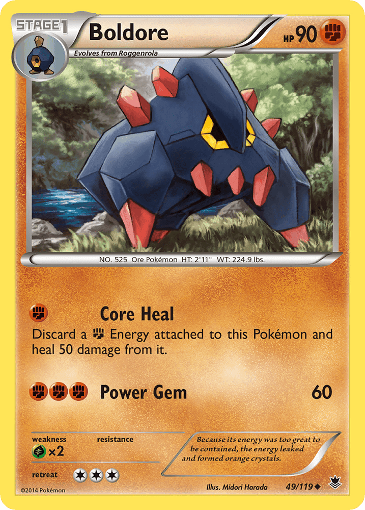 Boldore (49/119) [XY: Phantom Forces] (Online Only)