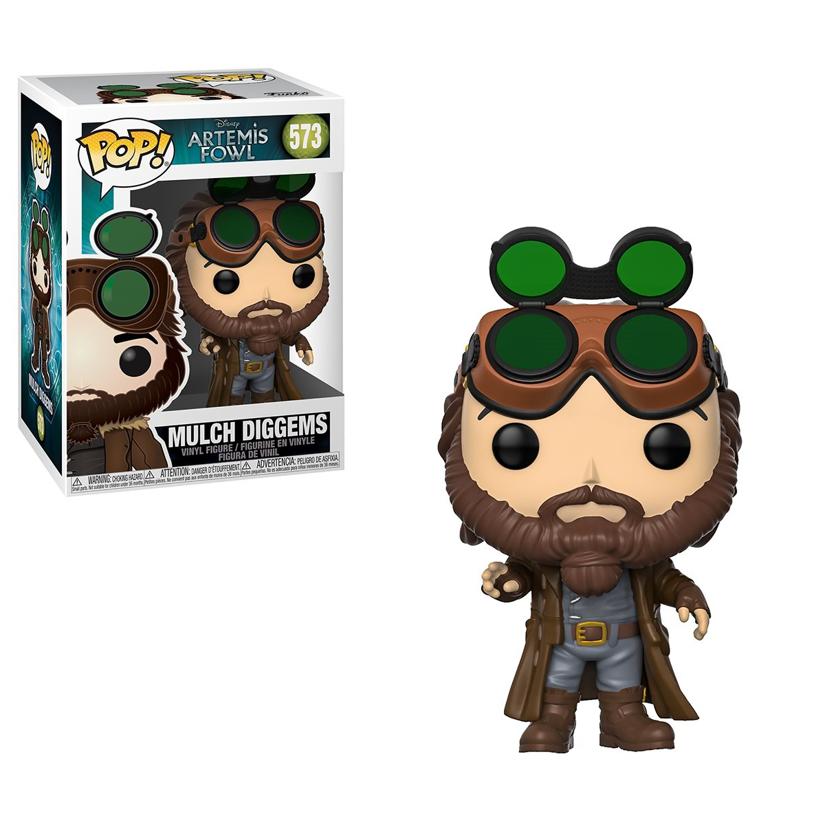 Funko POP! Artemis Fowl - Mulch Diggems Vinyl Figure #573 (ONLINE ORDER ONLY)