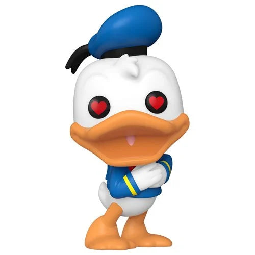 Donald Duck 90th Anniversary Donald Duck with Heart Eyes Funko Pop! Vinyl Figure #1445 (ONLINE ORDER ONLY)