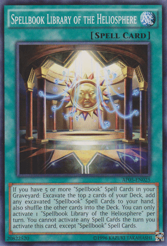 Spellbook Library of the Heliosphere [AP05-EN025] Common (ONLINE ORDER ONLY)