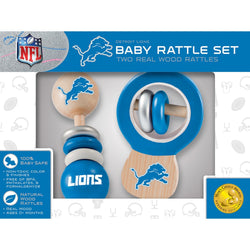 Detroit Lions - Baby Rattles 2-Pack (ONLINE ORDER ONLY)
