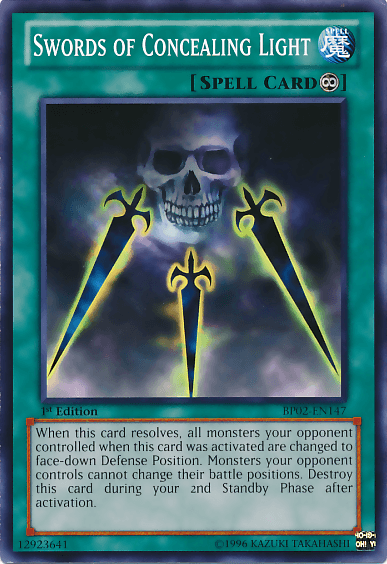 Swords of Concealing Light [BP02-EN147] Mosaic Rare (ONLINE ORDER ONLY)