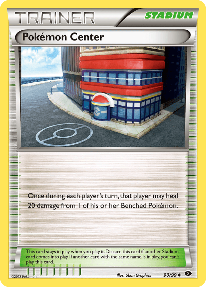 Pokemon Center (90/99) [Black & White: Next Destinies] (Online Only)